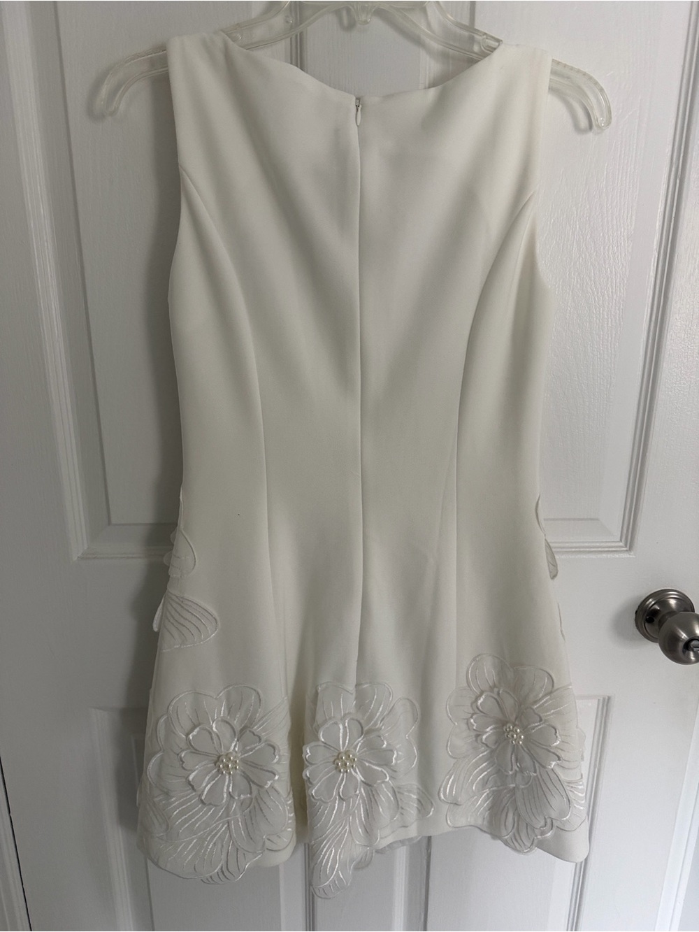 NWT Janelle Mini Dress In White - Picture 9 of 9
